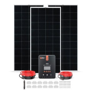 Kit Solar Doméstico RI CH so L AR con Paneles de Silicio Monocristalino, Controlador MPPT y Batería de Iones de Litio - Product Image 5