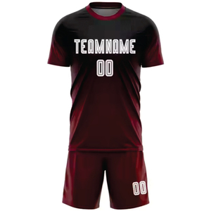 INDEX SPORTSWEAR Conjunto de Camiseta de Fútbol Sublimada Personalizada, Cuello Redondo, Manga Corta, para Hombre Adulto, Absorbe la Humedad, Impresión con Nombre del Equipo - Product Image 2