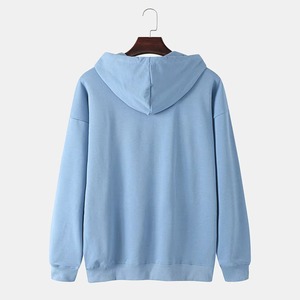 Hooded <b>Men</b> Fashion Style <b>Hoodies</b> Custom Logo 300gsm High Quality <b>Plain</b> Dyed New Design <b>Men</b> <b>Hoodies</b> for Sale - Product Image 3