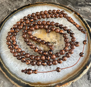 Tasbih de madera pulida, cuentas de oración duraderas hechas a mano, ideales para meditación y zikr por Tradebyd - Product Image 1