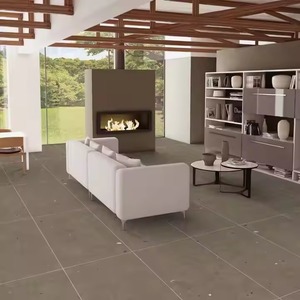 Azulejos de suelo de porcelana pulida de 600x1200mm modernos al por mayor, superficie brillante mate tallada, material de madera brillante, cerámica de pared - Product Image 1