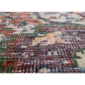 Alfombra de Lana Anudada a Mano de Gran Tamaño, Estilo Vintage, con Medallón Rojo Anaranjado Clásico para Sala de Estar, Pasillo Rectangular - Pae-2079 - Product Image 3