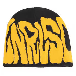 Gran oferta, gorros térmicos de algodón 100%, logotipo personalizado, patrón impreso de alta calidad, ropa de invierno, elección del diseñador de moda - Product Image 3