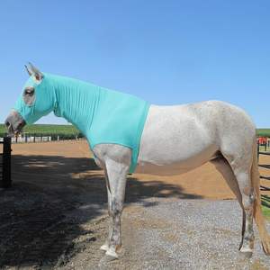 Protector de Crines de Caballo de Nailon de Alta Calidad, Capucha Elástica de Ajuste Suave, Abrigo para Brillo y Cuidado de Crines - Product Image 5