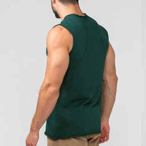 ODM hommes Street Style Hip Hop débardeur personnalisé impression graphique 100% doux coton Polyester décontracté sportif sans manches débardeurs t-shirt - Product Image 5