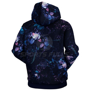 เสื้อฮู้ดฤดูหนาวพิมพ์ซับลิเมชันกราฟิกสำหรับผู้ชายแนวสตรีทเสื้อมีซิปรูด - Product Image 4