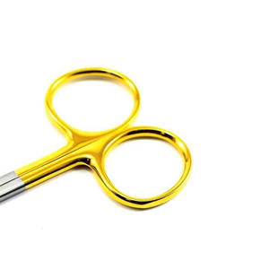 Tijeras profesionales de IRIS de acero inoxidable Instrumentos quirúrgicos oftálmicos Tijeras oftálmicas duraderas de IRIS CE - Product Image 5