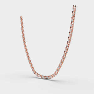 Collier en diamant à chaîne louée - Product Image 3