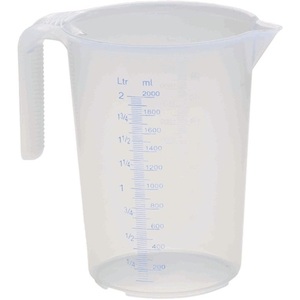 MAX4CAR 2 L Polypropylene (PP) <b>Measuring</b> Cup Essential <b>Tool</b> for Accurate Liquid Measurements - Product Image 1