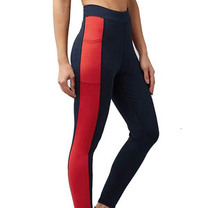 Hot New Women's Fitness Leggings Transpirable Sin costuras Cintura alta Pantalones de yoga Estilo casual Logo Patrón sólido Hasta la rodilla - Product Image 6
