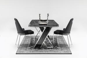 ชุดห้องรับประทานอาหารสุดเก๋สุดชิคแปลงสภาพทันสมัยเฟอร์นิเจอร์สแตนเลสสำหรับบ้านอพาร์ทเม้นโรงแรมห้องครัววิลล่าห้องรับประทานอาหาร - Product Image 2