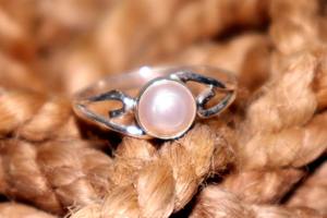 Natural <b>Pearl</b> <b>Ring</b> In 925 Sterling Silver Handmade Jewelry <b>Ring</b> Gift For Her - Product Image 5