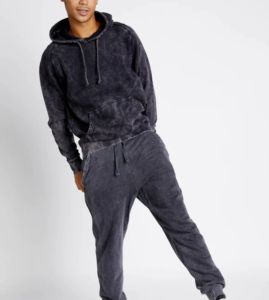 2024 Unisex Solid Autumn Vintage Stone Wash Distressed <b>Hoodies</b> High Quality Thick Fleece Cotton 400+ Gsm 50 Colors Printed - Product Image 4