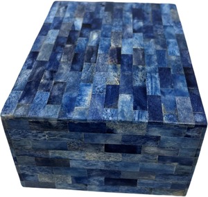 Boîte d'incrustation d'os artisanale d'approvisionnement direct d'usine avec emballage personnalisé pour boîte de rangement de bijoux pour filles d'Inde - Product Image 4