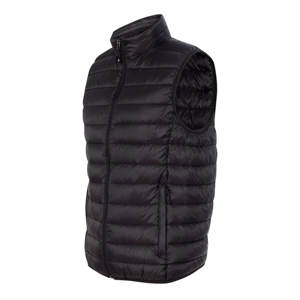 Offre Spéciale hommes hiver chaud poids lourd travail vers le bas gilet sans manches col montant matelassé bulle gilet veste - Product Image 5