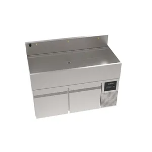 Krowne MW48R 48\" MoveWell Adaptive Bin Station Commercial <b>Kitchen</b> Refrigeration <b>Equipment</b> with Refrigerated Base - Product Image 2