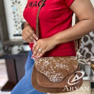 Bolsos de cuero de vaca, bolso bandolera, bolso de hombro, usos múltiples, bolso cruzado de cuero genuino con borlas de diseñador de alta calidad para mujer - Product Image 1