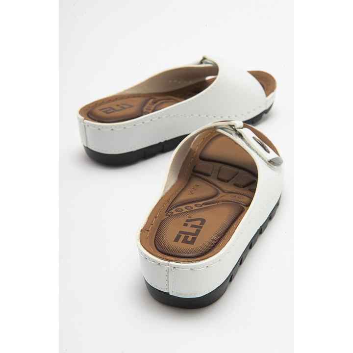 Women's Velcro Slippers BLACK