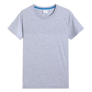 Venta al por mayor de fitness camiseta personalizada de alta calidad de los hombres de encargo del logotipo impreso 100% algodón camiseta personalizada impresa camiseta en blanco - Product Image 2