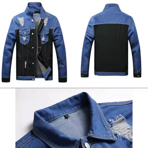 Chaqueta de Mezclilla Casual de Invierno para Hombre, con Logotipo Personalizado, Cuello Alto, Alta Calidad, el Mejor Diseño, Transpirable y de Secado Rápido - Product Image 6