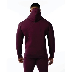 Sudadera con Capucha para Hombre al por Mayor, de Alta Calidad, con Logotipo Personalizado, Estilo Francés, Lisa, Talla Grande - Product Image 3