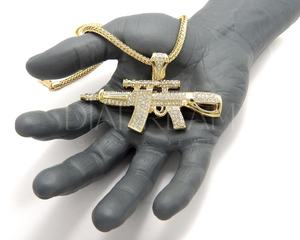 Nouveau collier de mode en diamant Moissanite avec chaîne en argent sterling 925 glacé pour les fêtes de fiançailles de mariages - Product Image 6