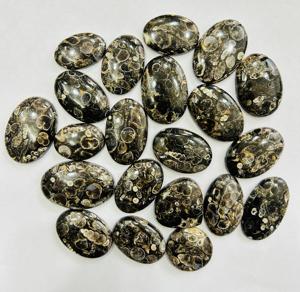 หินอัญมณีทรงหลวมเกรด AAA คุณภาพสูงสไตล์แอฟริกัน Tutela Jasper Cabochon เครื่องประดับออกแบบได้เองขนาด1-5กรัมได้รับการรับรองจากบุคคลที่สาม - Product Image 2