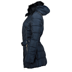 Chaqueta acolchada colorida personalizada para mujer, ropa cálida de invierno a la moda, Parka larga ajustada para mujer, chaquetas de plumón, abrigos para mujer - Product Image 5