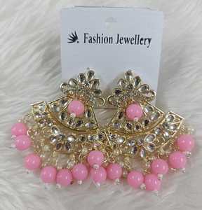 Compra elegantes pendientes indios para mujer, ideales para el uso diario, elegantes y de oficina, looks informales y geniales sin esfuerzo - Product Image 5