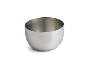 Bol en acier inoxydable poli authentique d'Inde, écologique, pour la maison, les mariages et les événements - Design moderne, livraison rapide, personnalisable - Product Image 1