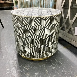 Taille et couleur personnalisées, tabouret solide de haute qualité, console incrustée d'os, pour salon, maison, hôtel, chambre à coucher et atelier - Product Image 6