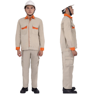 Chaqueta protectora de dos tonos para trabajadores de fábrica Logotipo personalizado aceptable - Product Image 5