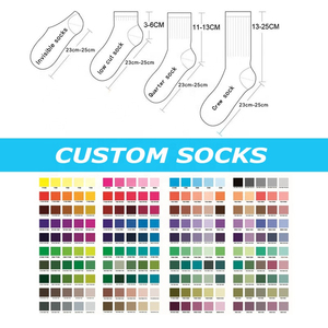 Custom Logo High quality Crew Designer Cotton Ankle Men Customized Unisex Compression Sports <b>Socks</b> - Product Image 2