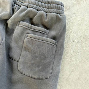 กางเกงวิ่งทรงแบ็กกี้ของผู้ชายกางเกงลำลองดีไซน์ใหม่ประดับพลอยเทียมระบายอากาศ - Product Image 4