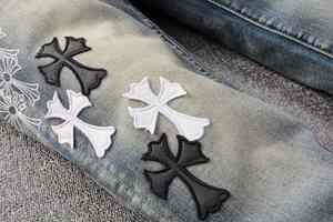 กางเกงยีนส์ผ้าเดนิมเข้ารูปเอวสูงปานกลางตรงกางเกงยีนส์ซักระบายอากาศได้ดีสไตล์สตรีทแวร์สำหรับผู้ชาย - Product Image 4