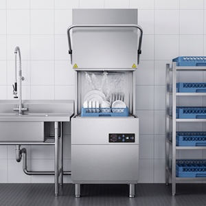 Lavavajillas Comercial Tipo Campana, Equipo <span class=keywords><strong>de</strong></span> Cocina Industrial Automático <span class=keywords><strong>de</strong></span> Alta Eficiencia con Certificación CE, Superventas - Product Image 2
