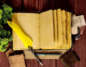 Personalizable espiral en blanco hechizo libro de sombras diario 200 página organizador de cuero para hombres mujeres A5 tamaño regalo Idea caja de embalaje - Product Image 2