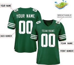 Ropa urbana personalizada, camisetas de fútbol americano, secado rápido, transpirable, poliéster, sublimación, Logo, números cortos, talla grande - Product Image 6