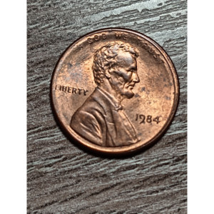 Pièce de monnaie Lincoln de 1984 avec erreur de gravure « IN GOD WE TRUST » et erreur de bordure – Boîtes mystères uniques à collectionner - Product Image 2