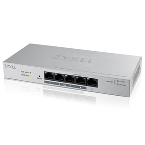 Zyxel 5-Port Gigabit PoE+ Switch - Product Image 1