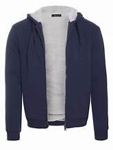 เสื้อมีฮู้ดสำหรับผู้ชาย, เสื้อมีซิปแขนสีตัดกันเล่นกีฬาฟิตเนสแฟชั่นลำลอง - Product Image 6