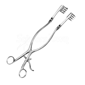 Écarteur chirurgical émoussé à broches 3x4 5 pouces 12 pouces en acier inoxydable écarteur à retenue automatique pour les opérations médicales - Product Image 2