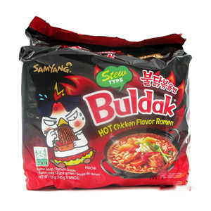 Samyang buldak jajang รสไก่ร้อนราเม็งผัดร้อน5แพ็คขายส่ง - Product Image 5