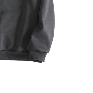 Veste à capuche unisexe en jean noir personnalisé avec logo frontal, fermeture éclair, coupe oversize, hiver, éco-responsable, premium, décontractée, streetwear, vêtement d'extérieur - Product Image 3