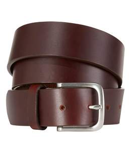 Ceinture en cuir véritable réglable, accessoire de mode élégant à porter avec une veste pour homme, tenue décontractée - Product Image 6