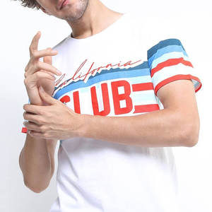 2025 Tarifa al por mayor Nuevo artículo Factory Outlet Hombres Camiseta Tamaño personalizado y diseño Bordado Logo Hombres Camiseta - Product Image 5