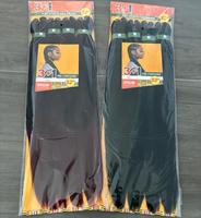 Vente en gros usine 4X 52" Extensions de cheveux synthétiques à tresser pré-étirées Yaki Lisse Ez Braiding Hair Extension