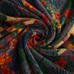 Indian Vintage Cotton Velvet Fabric <b>Curtains</b> Handmade Decorative Boho Hippie <b>Curtain</b> Room Decor <b>Curtain</b> Window Decor - Product Image 3