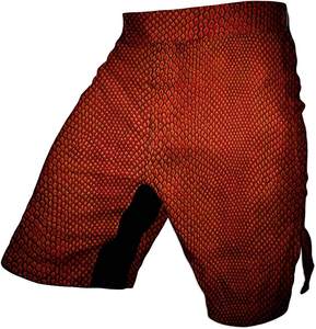 Short MMA à panneau multicolore personnalisé promotionnel short MMA imprimé par sublimation léger en polyester durable à prix très bas - Product Image 5