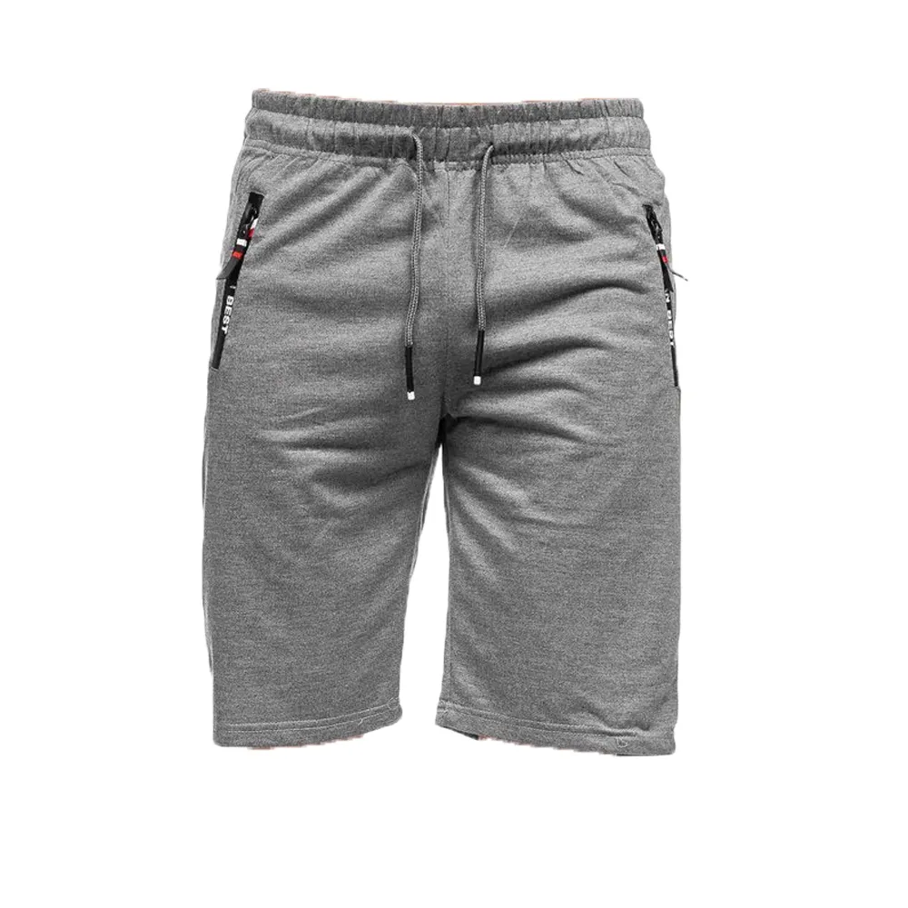 Celana pendek pakaian pria, Fashion tipis kasual celana Jogger Streetwear celana kargo celana kebugaran gym